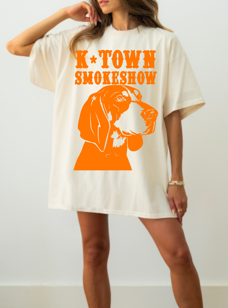Orange and White!