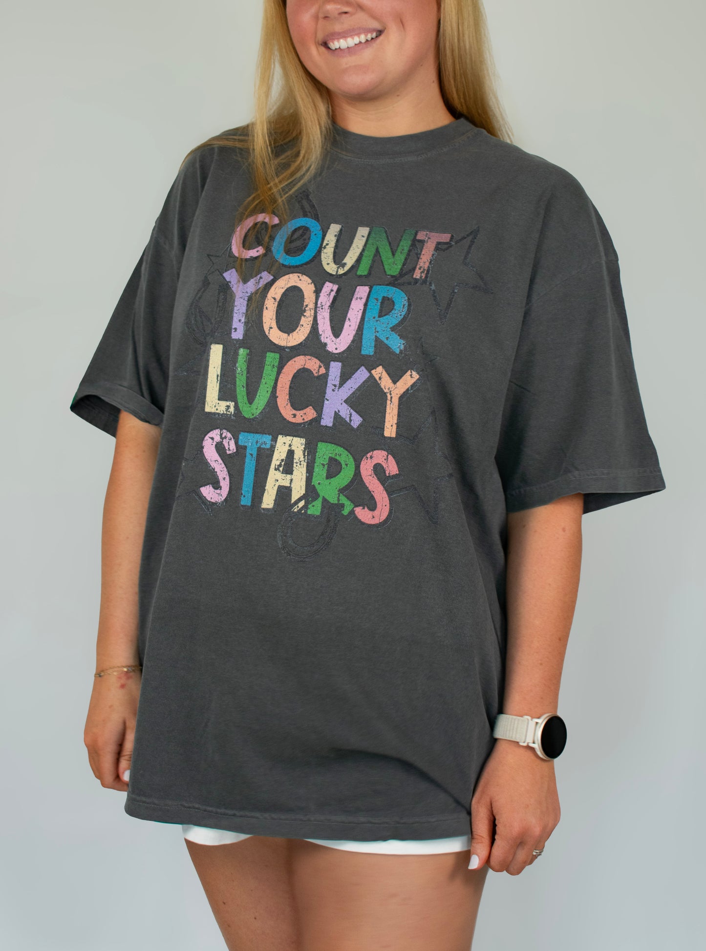 Count Your Lucky Stars Comfort Colors Short Sleeve