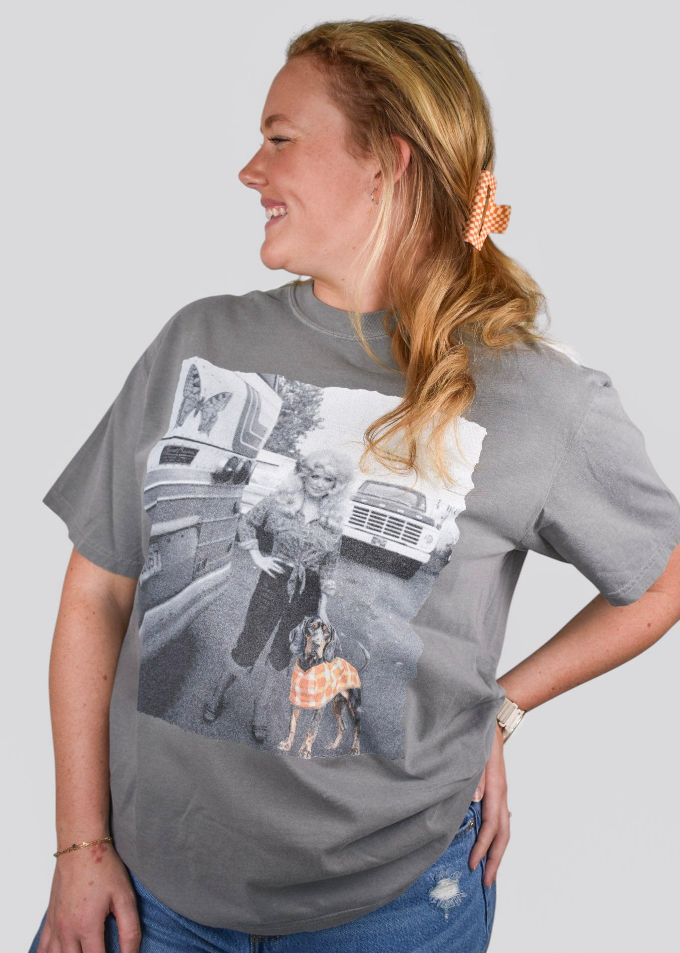 Dolly and Smokey comfort colors