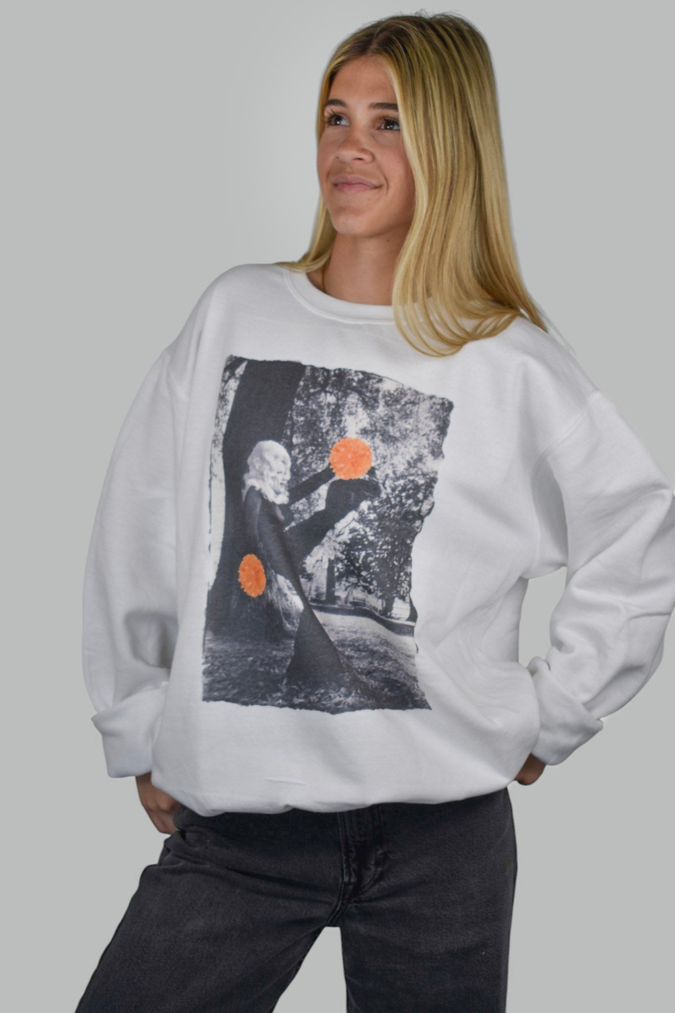 Dolly Pom Pom Crewneck Sweatshirt