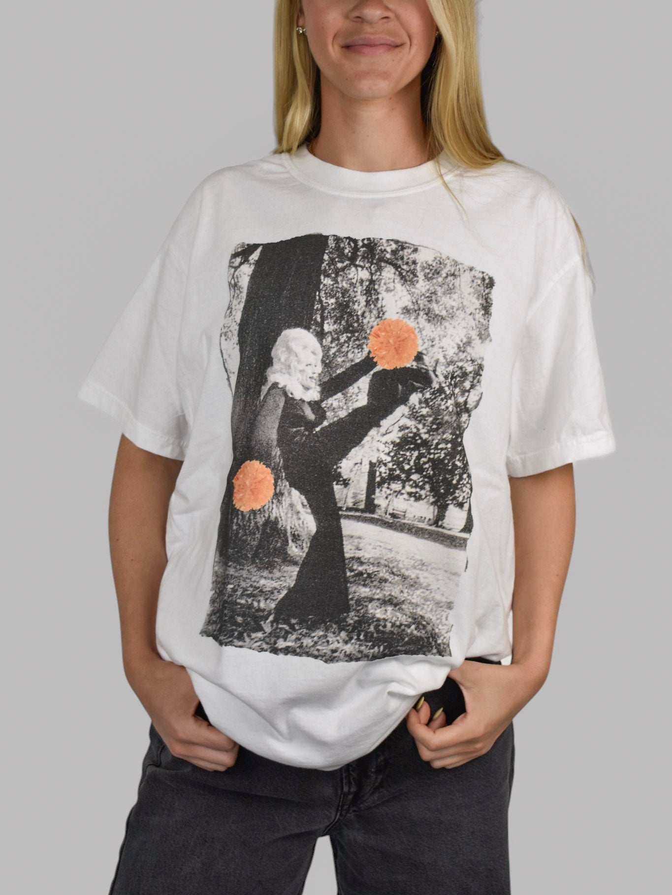 Dolly Tennessee Orange Pom Poms (Youth)