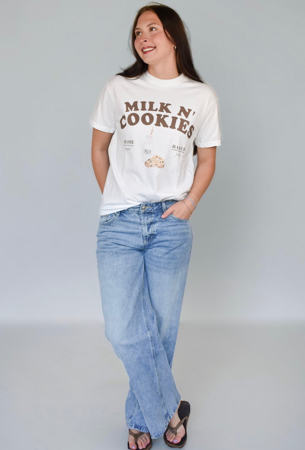 Milk N Cookies Comfort Colors Tee