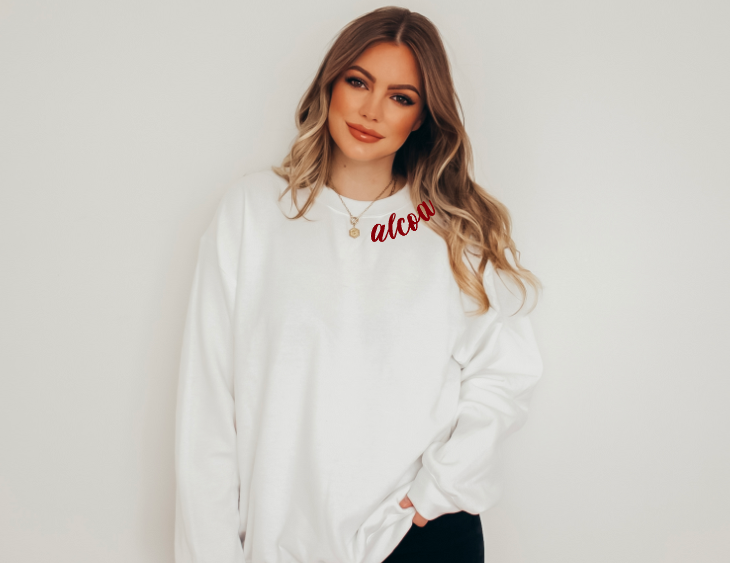 Alcoa Curved Crewneck Sweatshirt