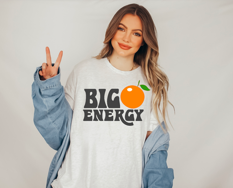 Big Orange Energy Short Sleeve