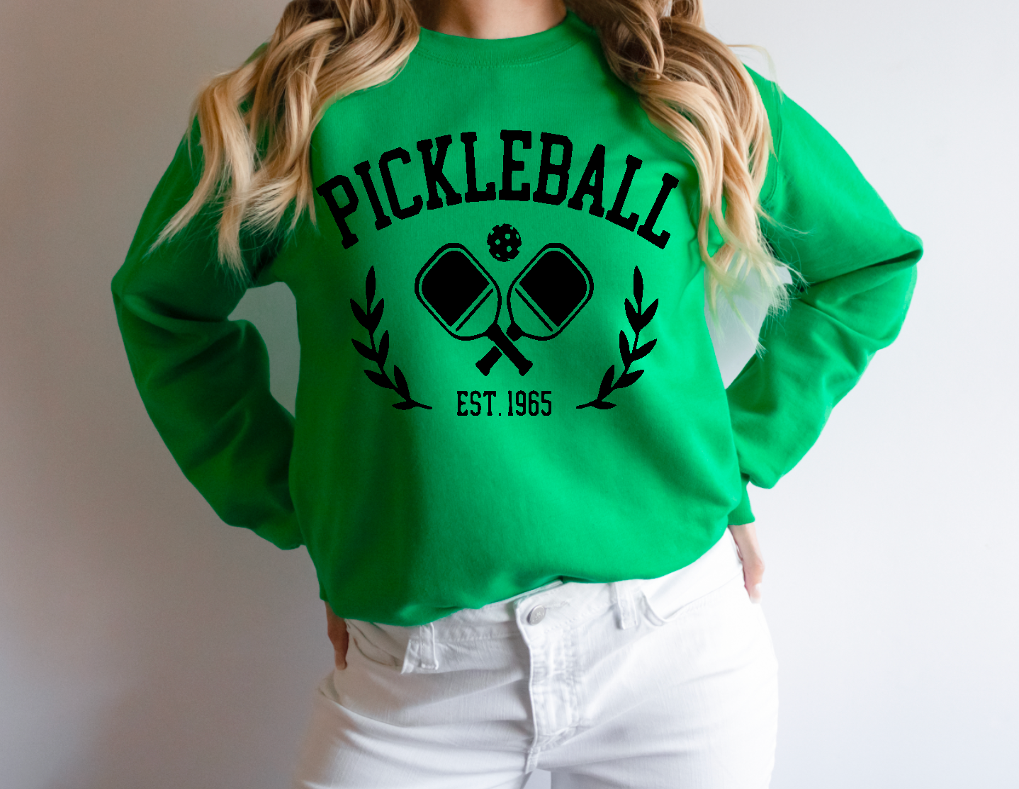 Pickleball Crewneck Sweatshirt