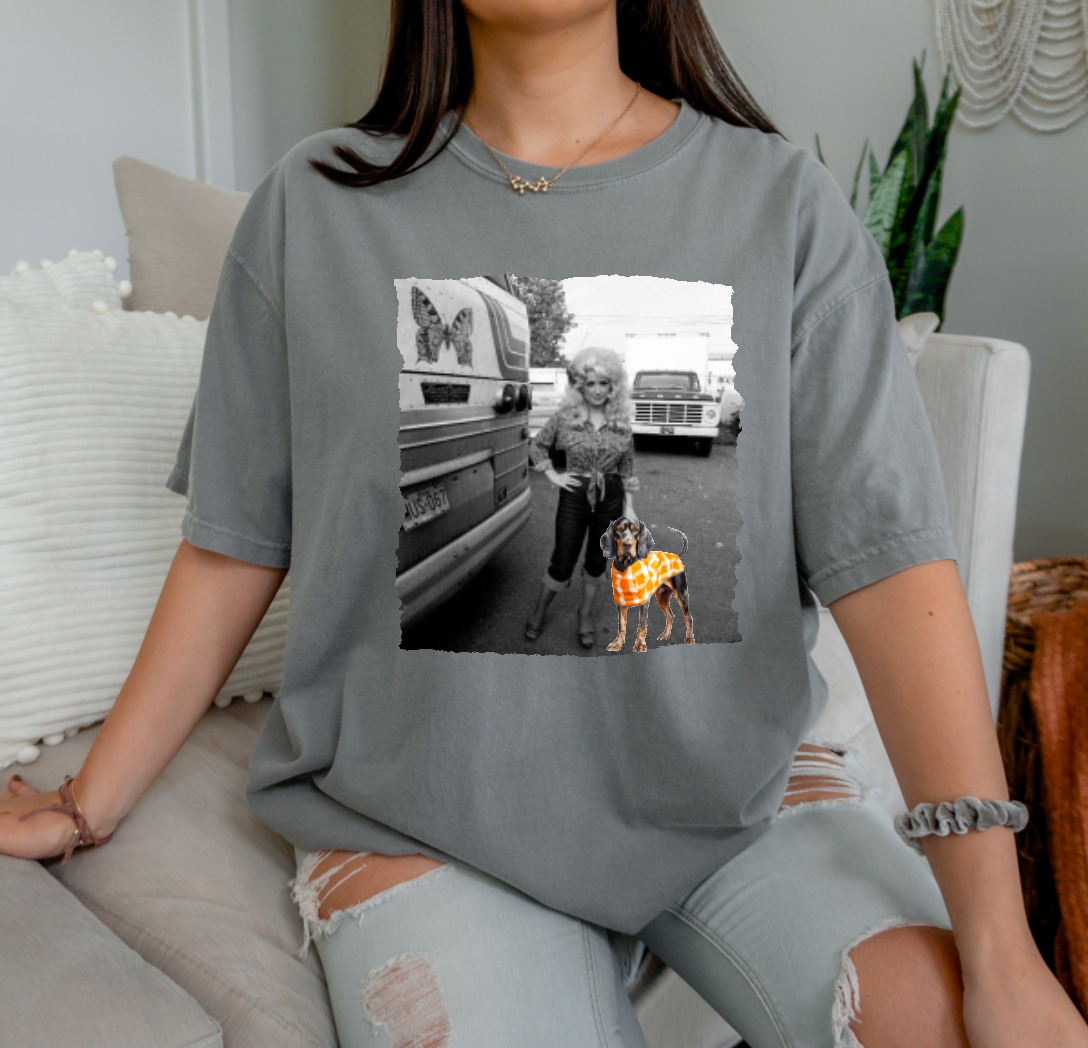 Dolly and Smokey comfort colors