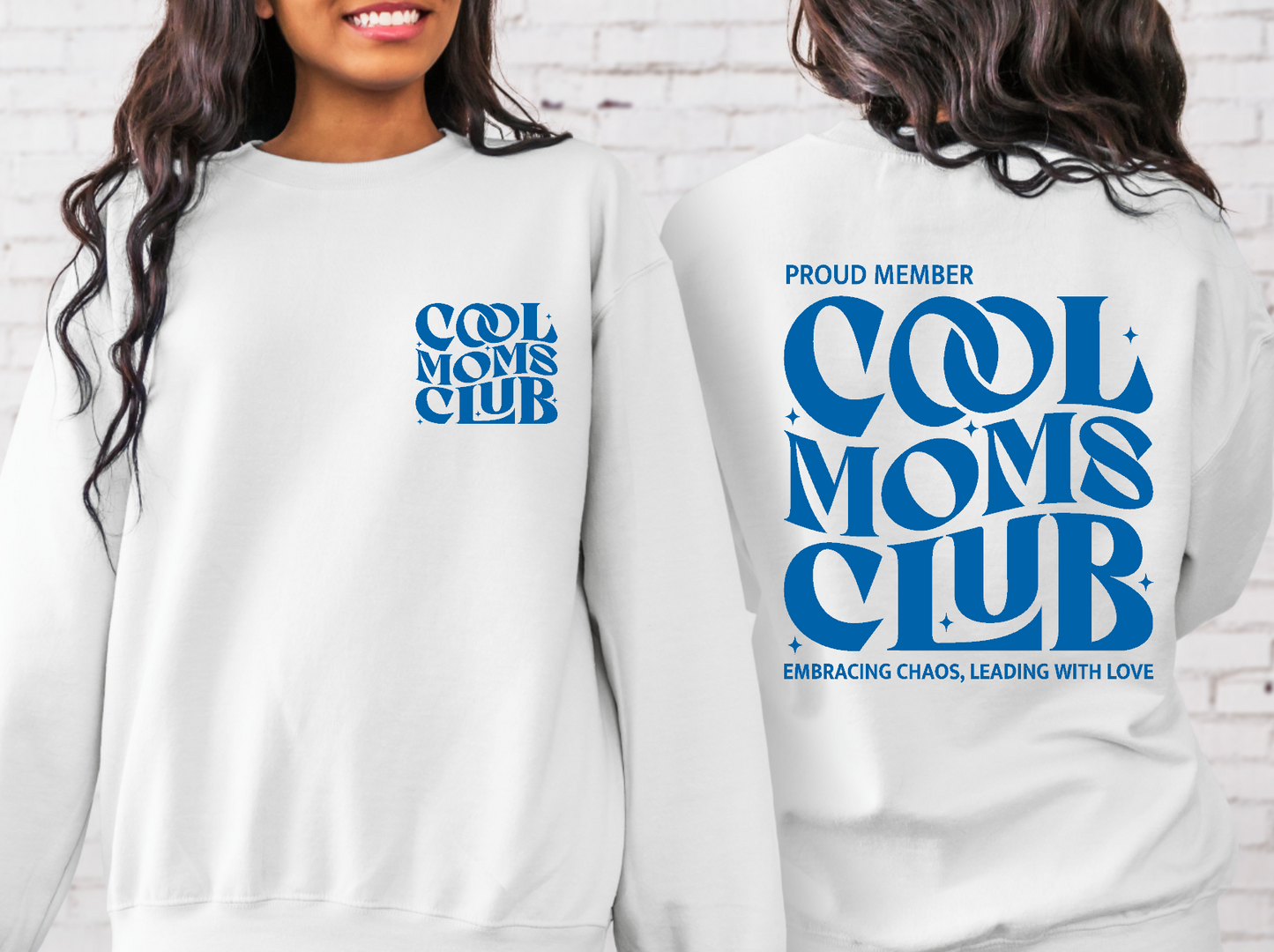 Cool Mom's Club Crewneck Sweatshirt