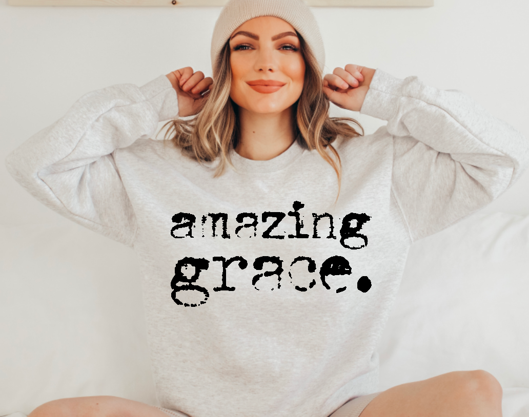 amazing grace Crewneck Sweatshirt