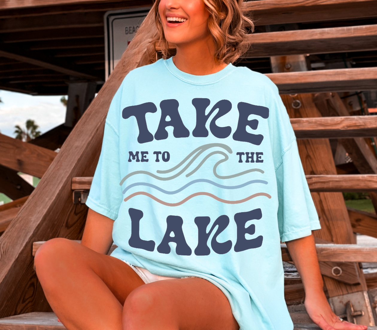 Take Me to the Lake short sleeve