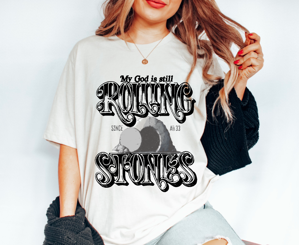 My God is Still Rolling Stones short sleeve