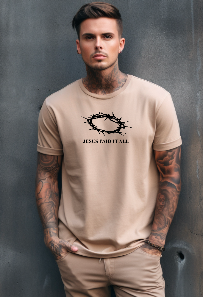 Jesus Paid it All short sleeve