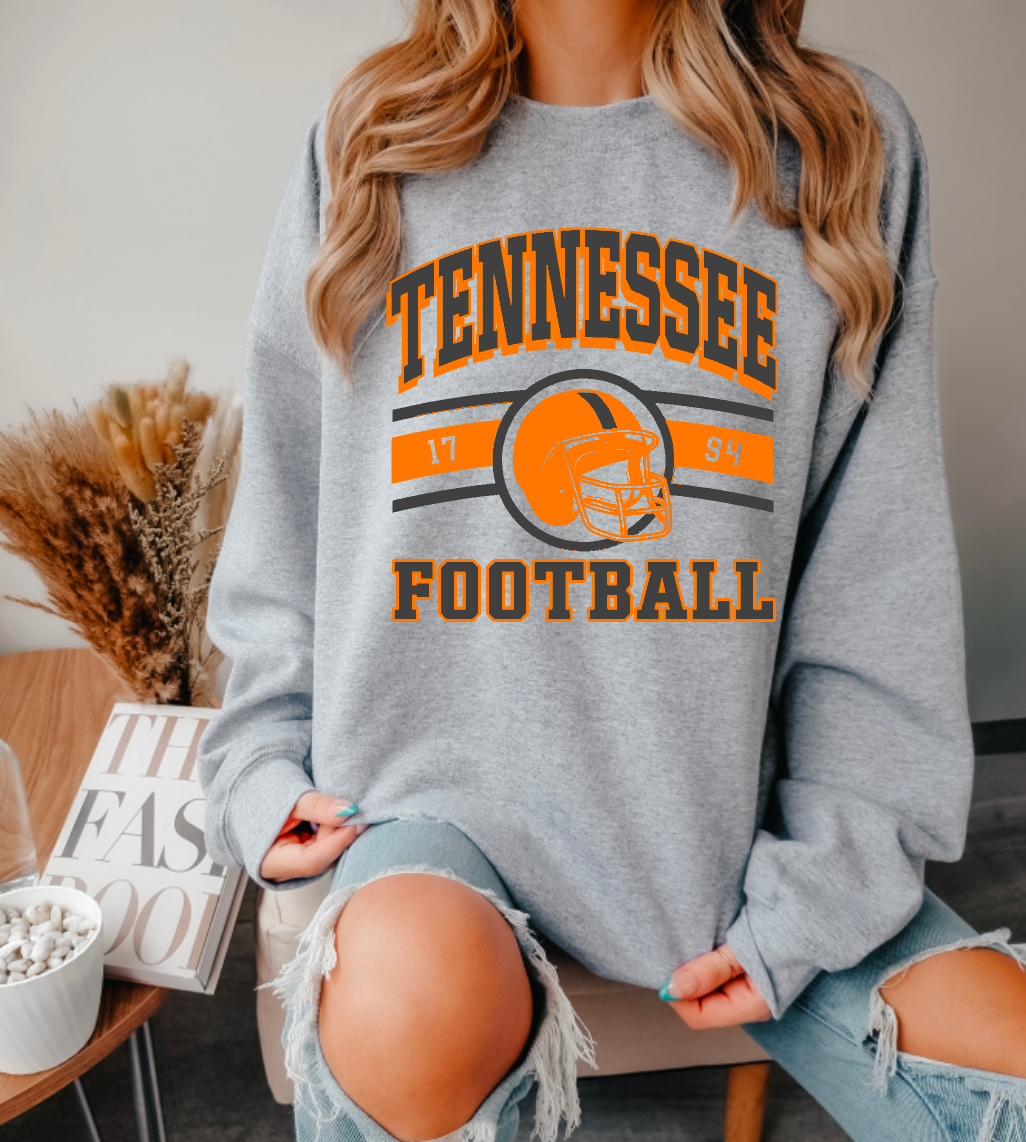 Tennessee Helmet Crewneck Sweatshirt