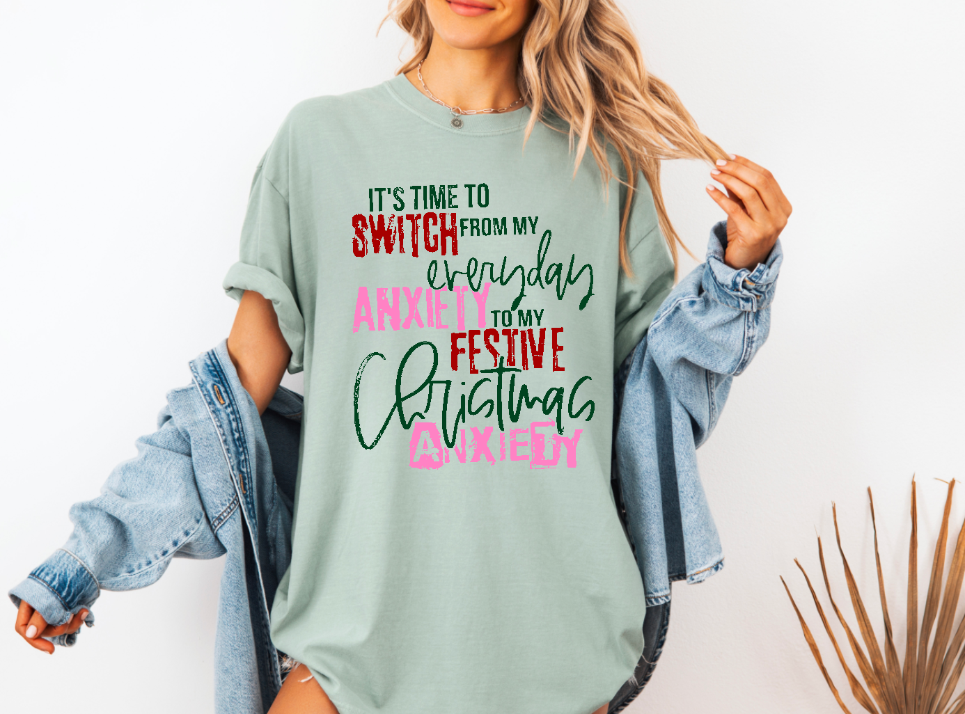 Festive Anxiety Comfort Colors