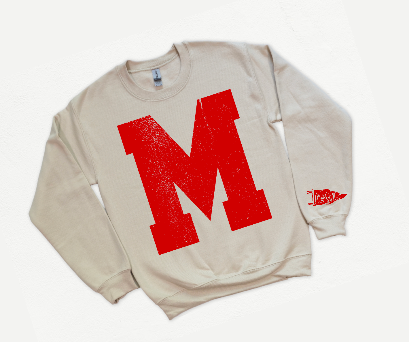 Maryville M Varsity Crewneck Sweatshirt