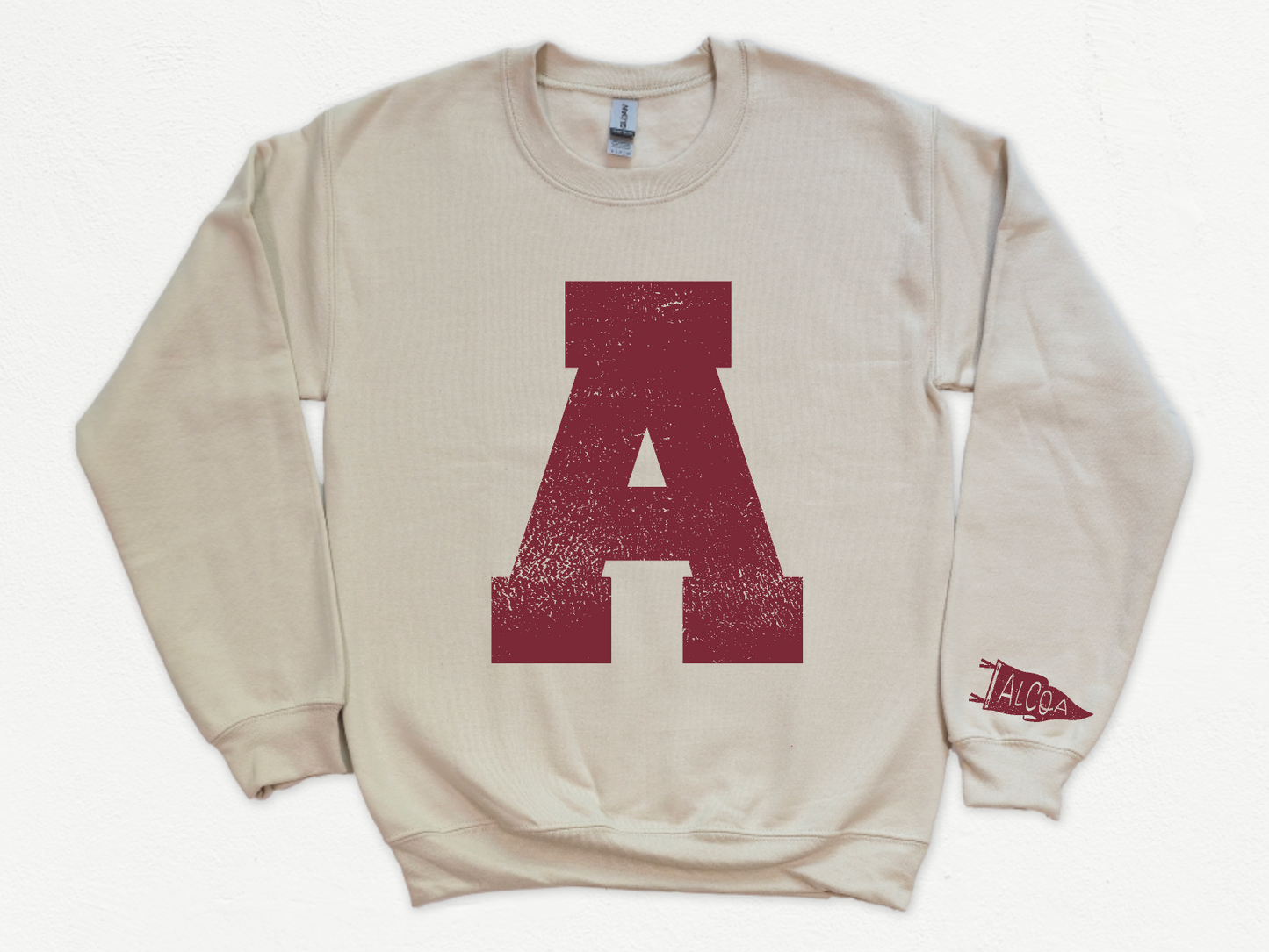 Alcoa A Varsity Crewneck Sweatshirt
