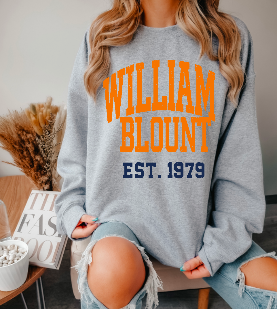 William Blount Est 1979 Crewneck Sweatshirt