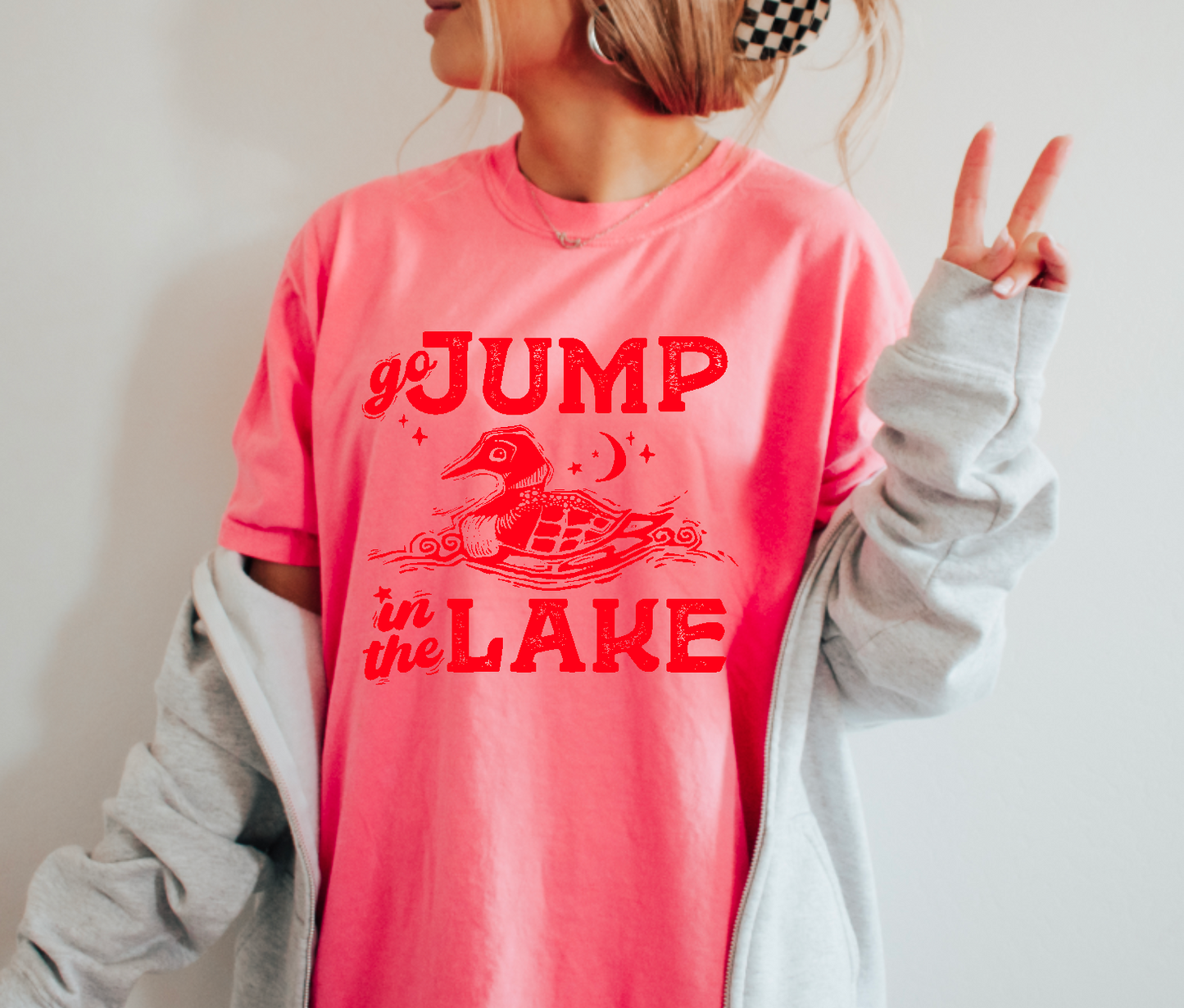 Jump in the Lake Comfort Colors Tee