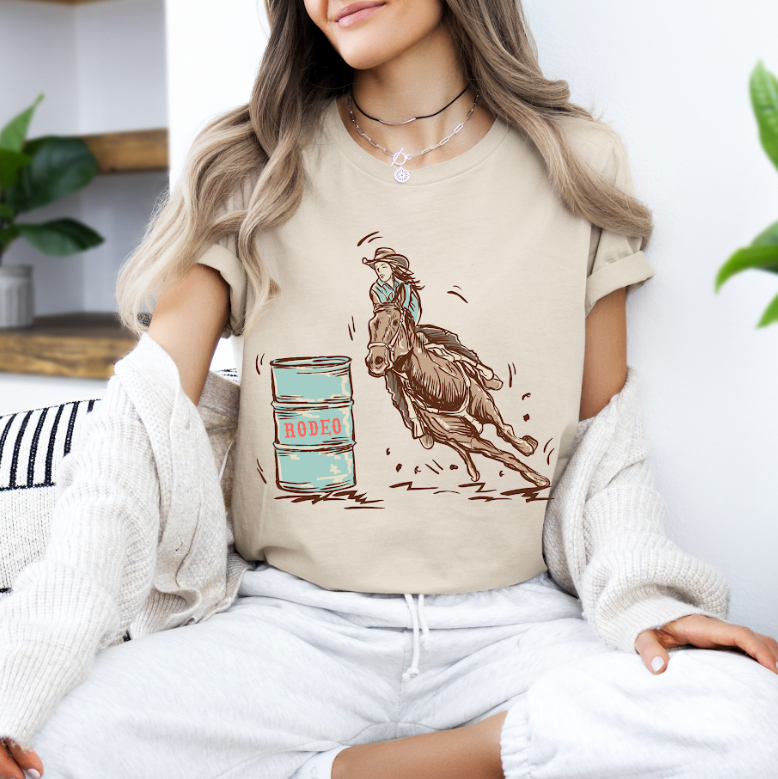 Barrel Racer Comfort Colors Tee