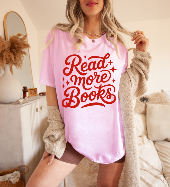Read More Books Retro Comfort Colors Tee