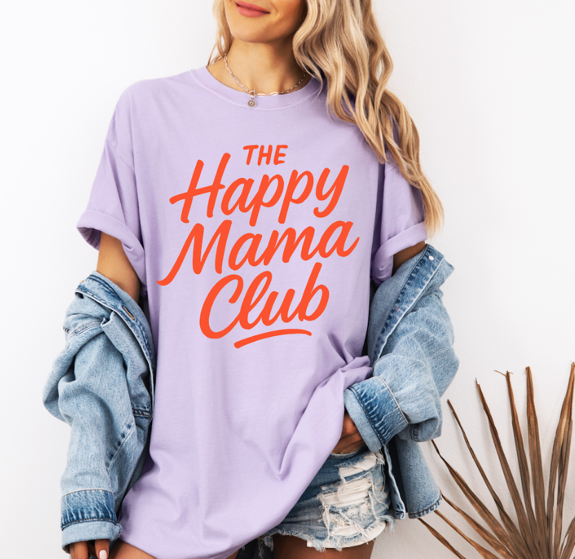 Happy Mama Club Comfort Colors Tee