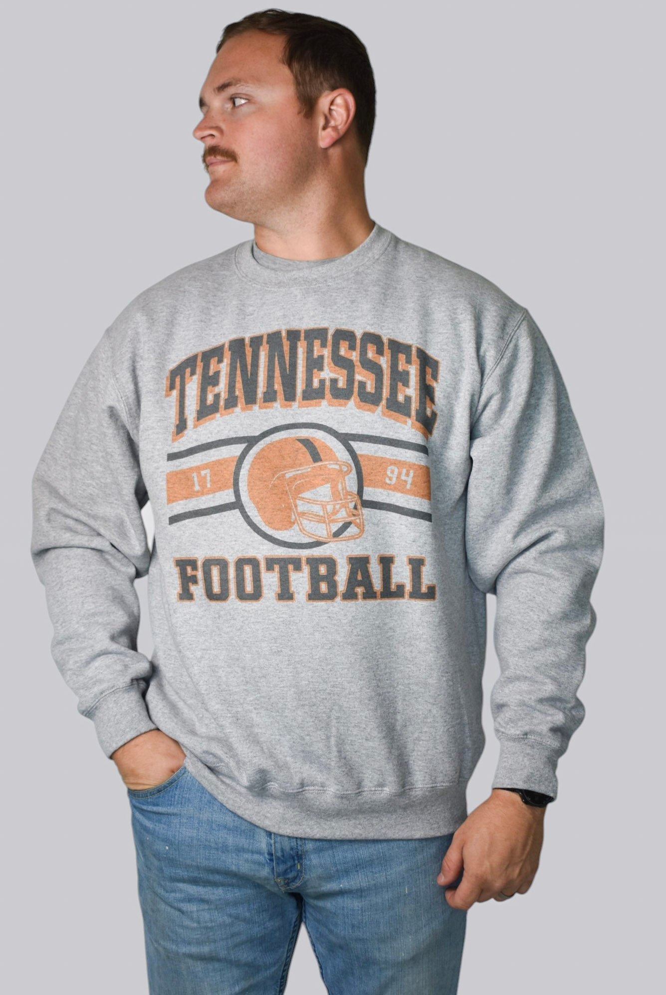 Tennessee Helmet Crewneck Sweatshirt
