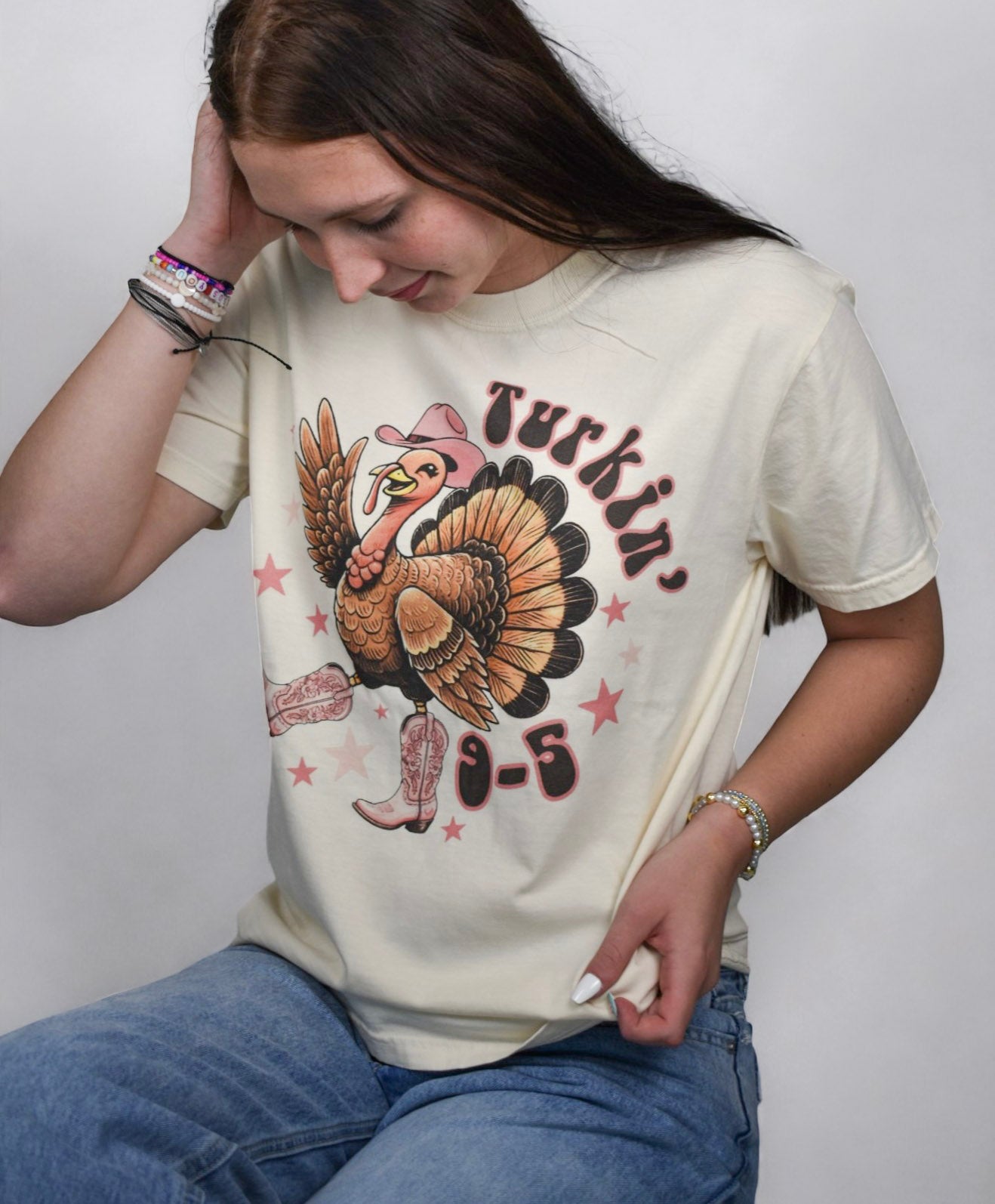 turkin' 9-5 Comfort Colors Short Sleeve