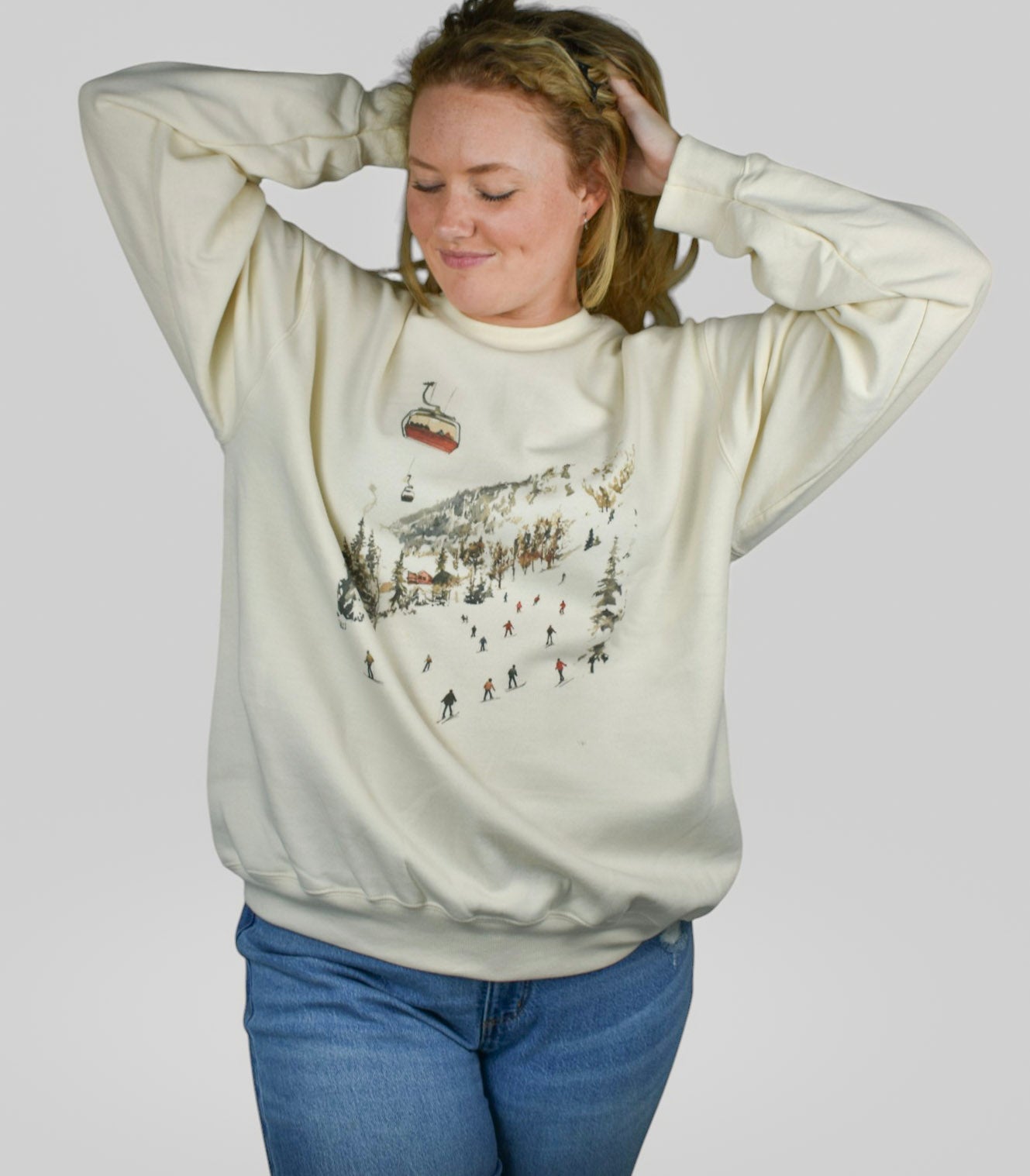 Winter Wonderland Scenic Crewneck Sweatshirt