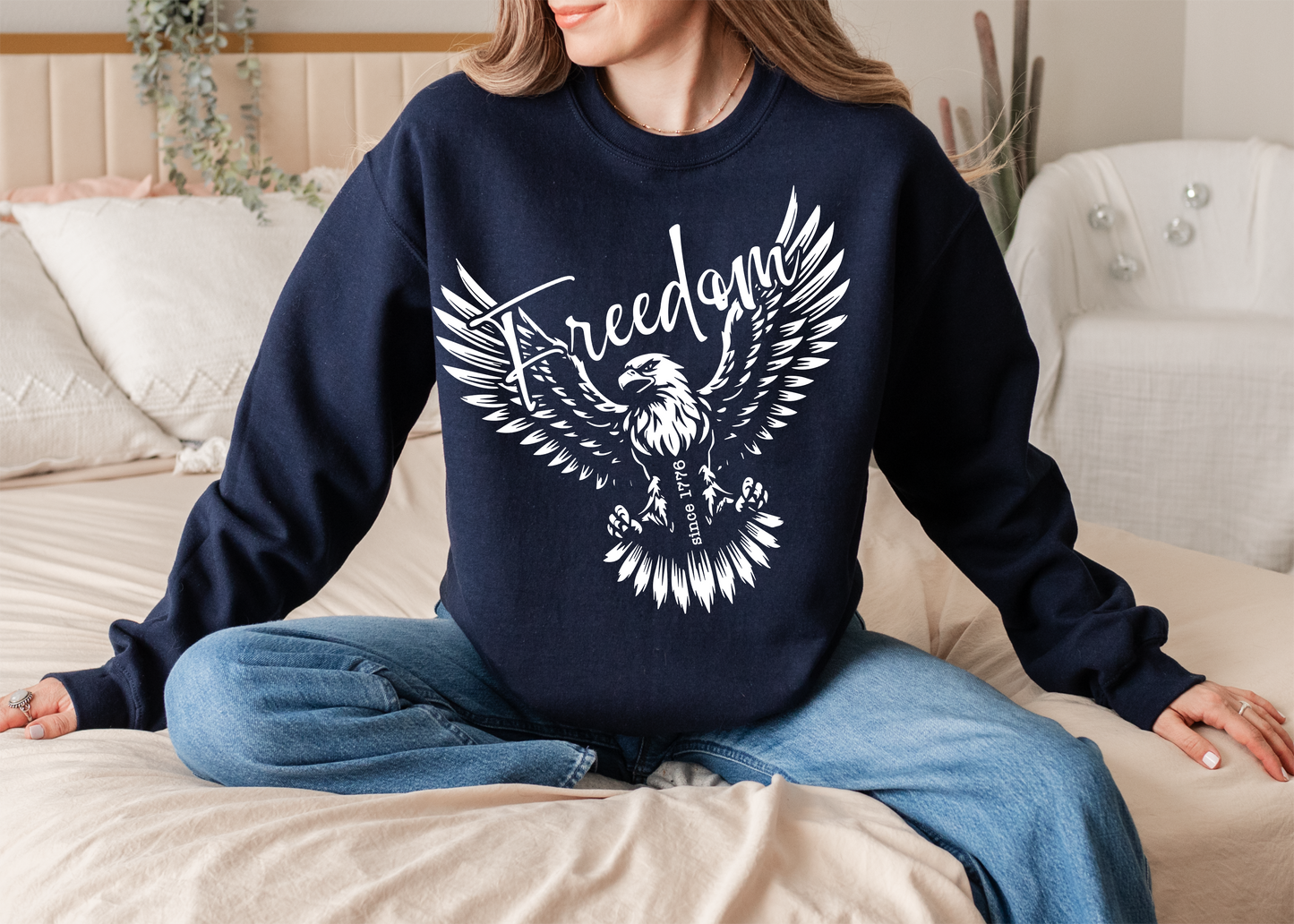 Freedom Eagle Crewneck Sweatshirt