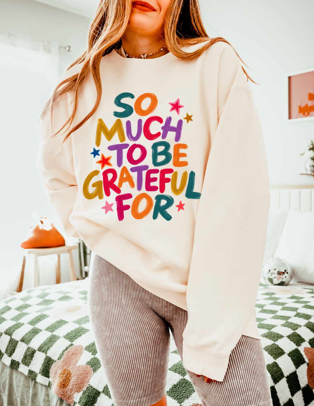 So Much to Be Grateful For Crewneck Sweatshirt