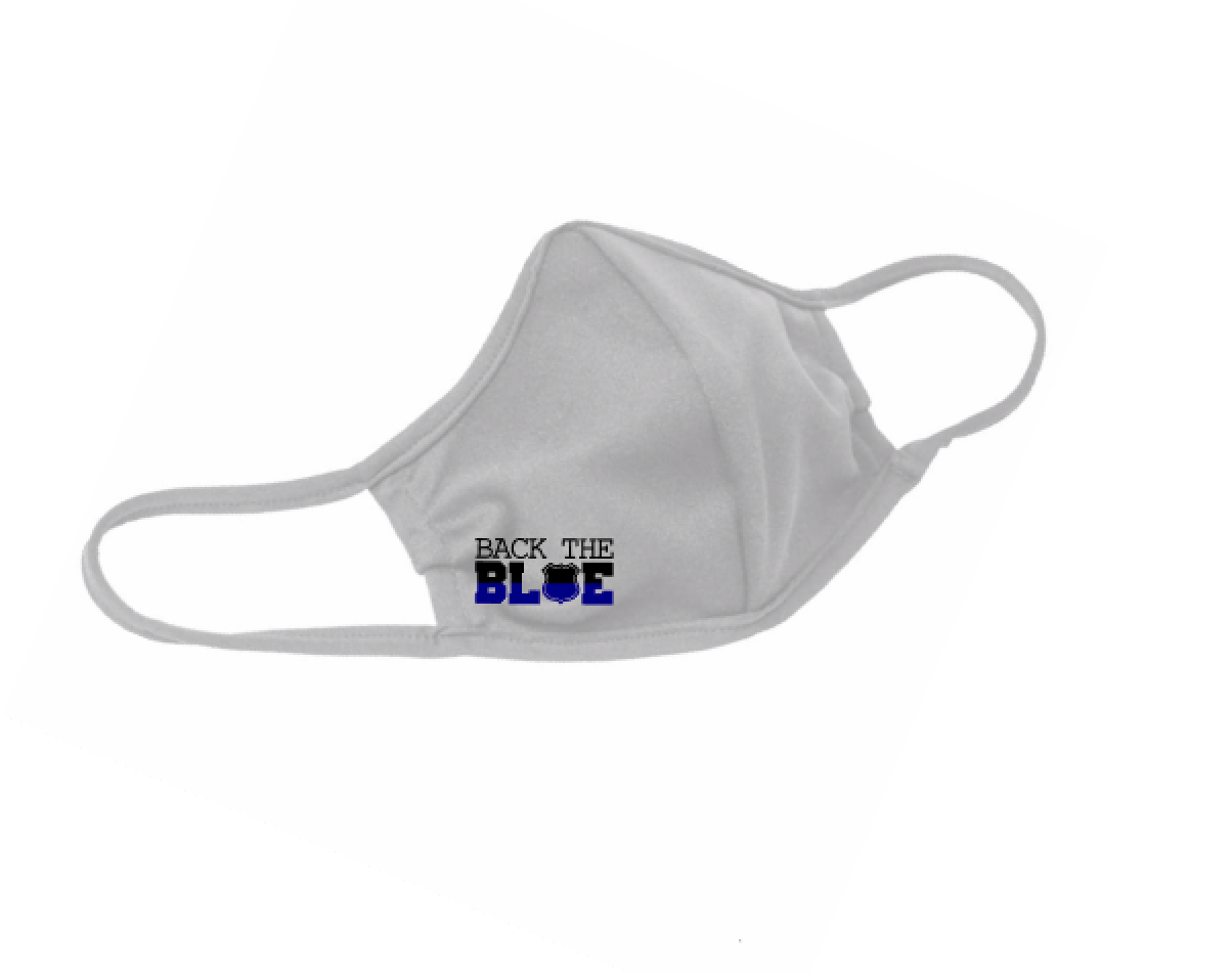 Back the Blue Mask