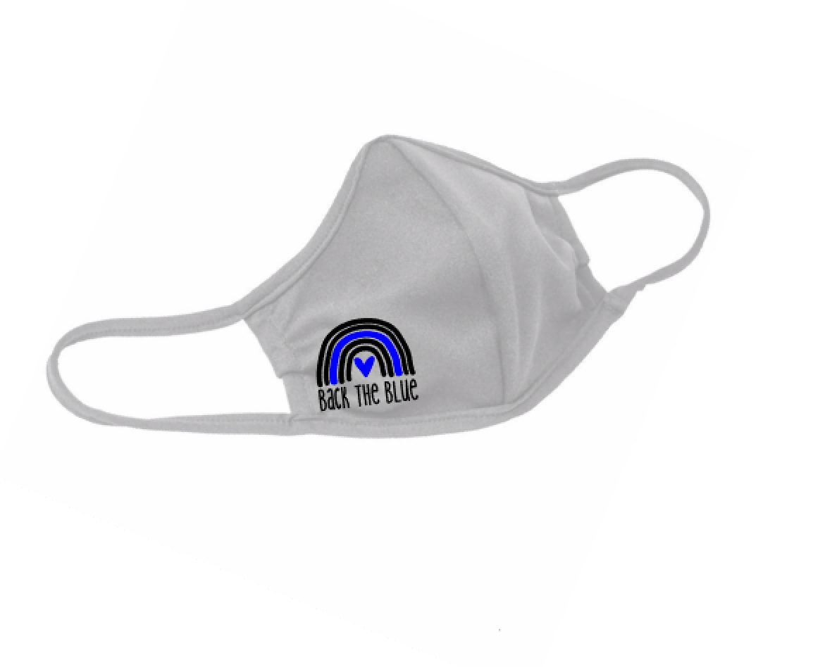 Back the Blue Mask