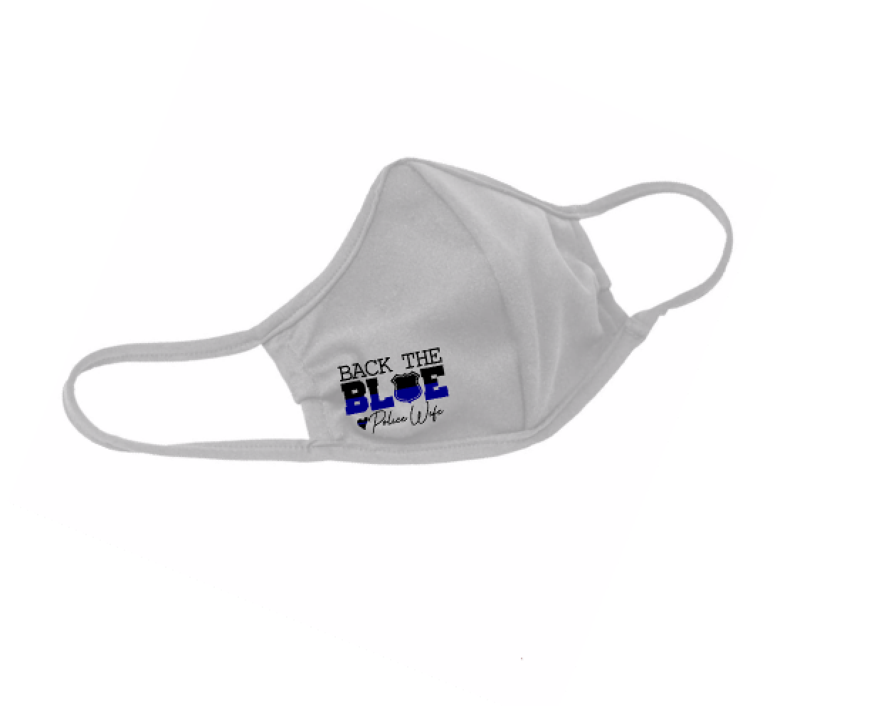 Back the Blue Mask