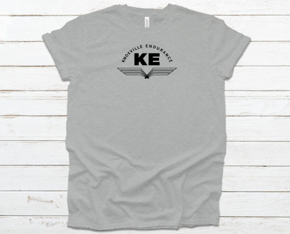 KE black racing logo tee