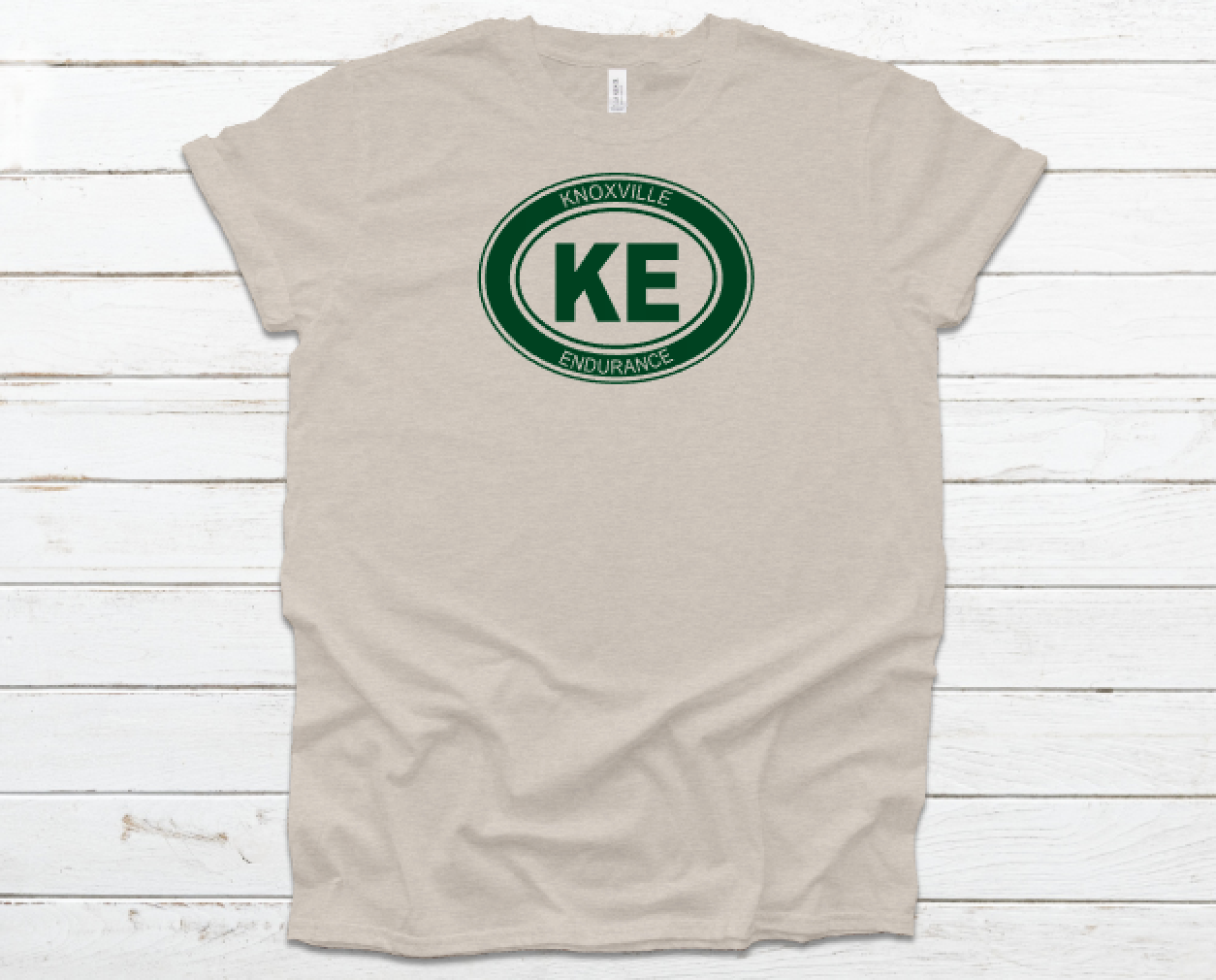 KE oval logo tee