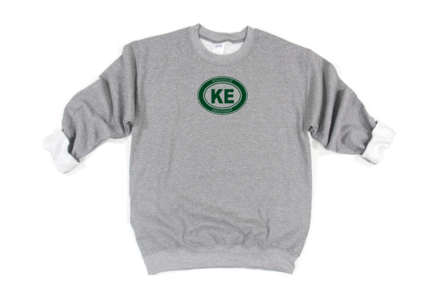 KE oval logo Crewneck Sweatshirt