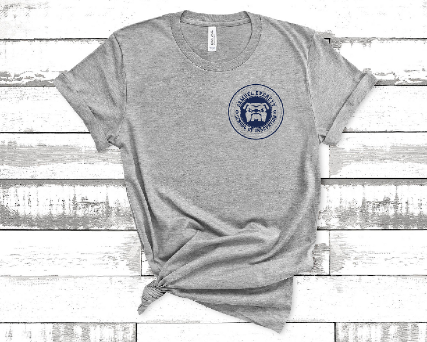 Samuel Everett School Short Sleeve Pocket Logo (Adult)