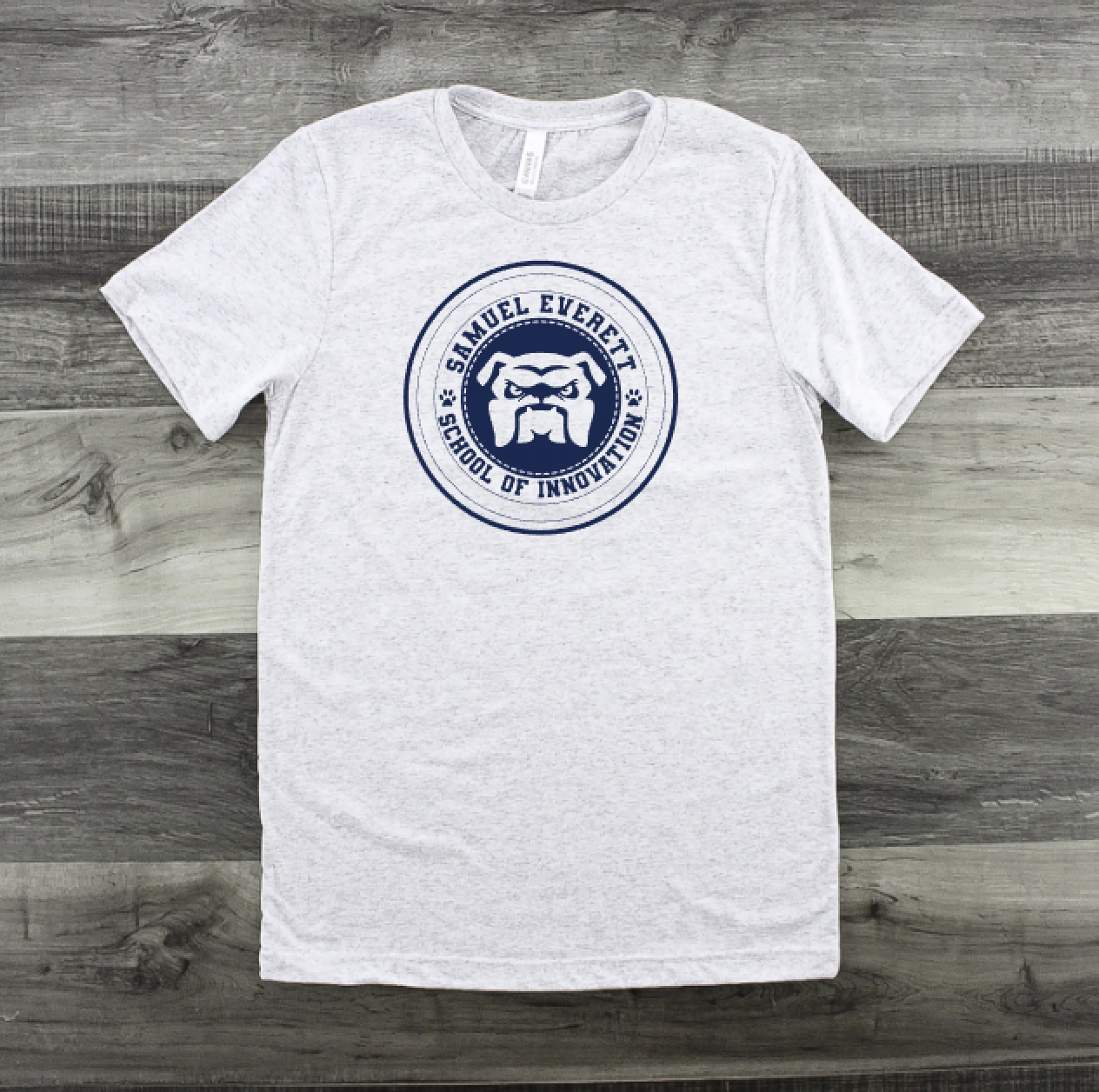 Samuel Everett School Short Sleeve Center Logo(Youth)