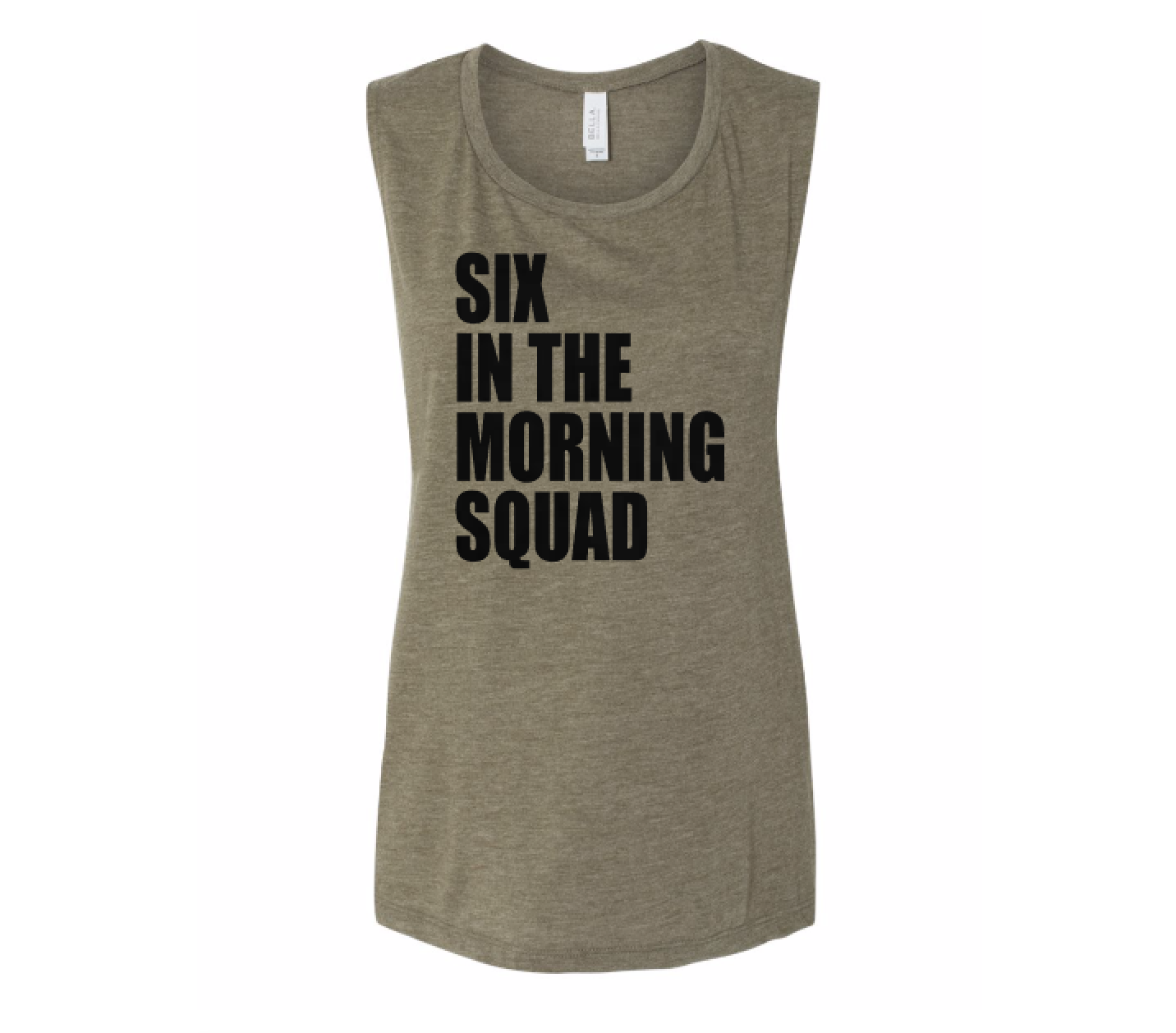 Six in the Morning Squad Muscle Tank