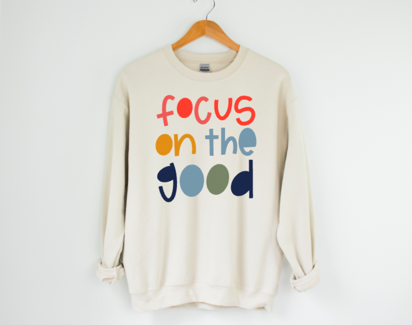 Focus on the Good crewneck sweatshirt
