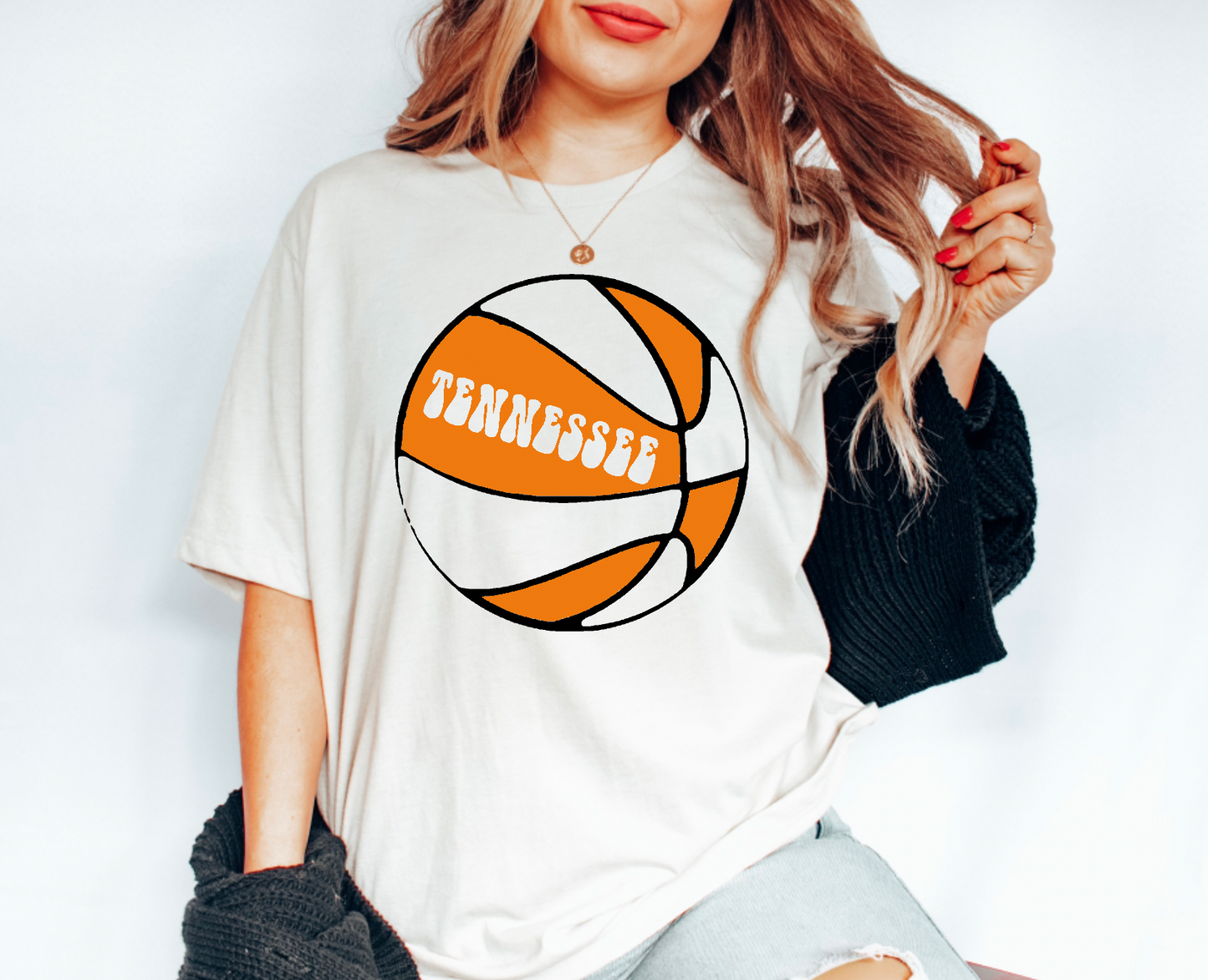 Tennessee Basketball Women's Design Short Sleeve