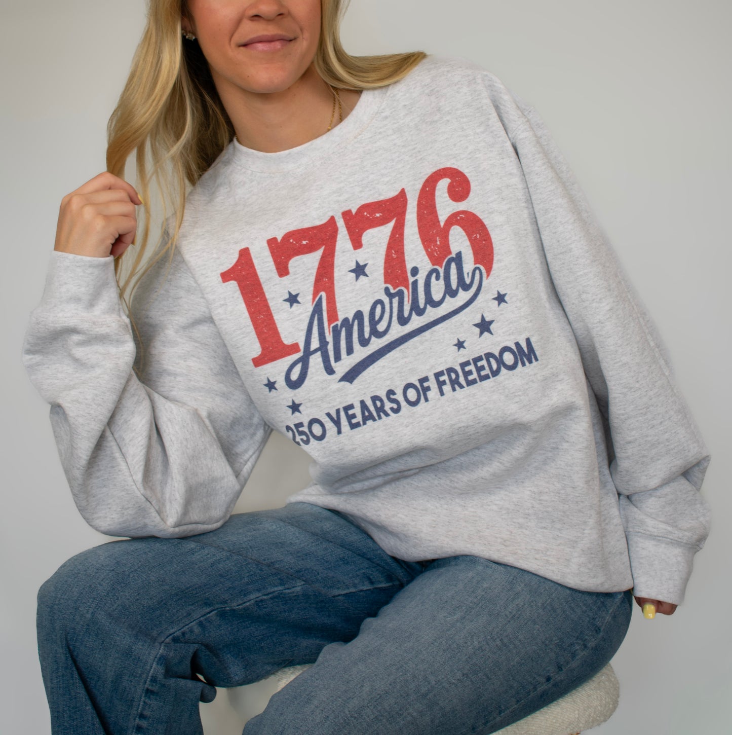 1776 America Crewneck Sweatshirt