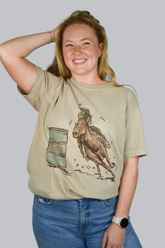 Barrel Racer Comfort Colors Tee