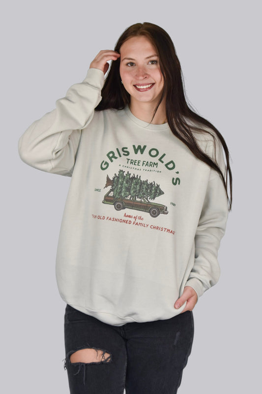 Griswold's Tree Farm crewneck sweatshirt
