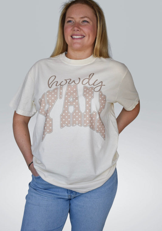 Howdy Y’all Comfort Colors Tee