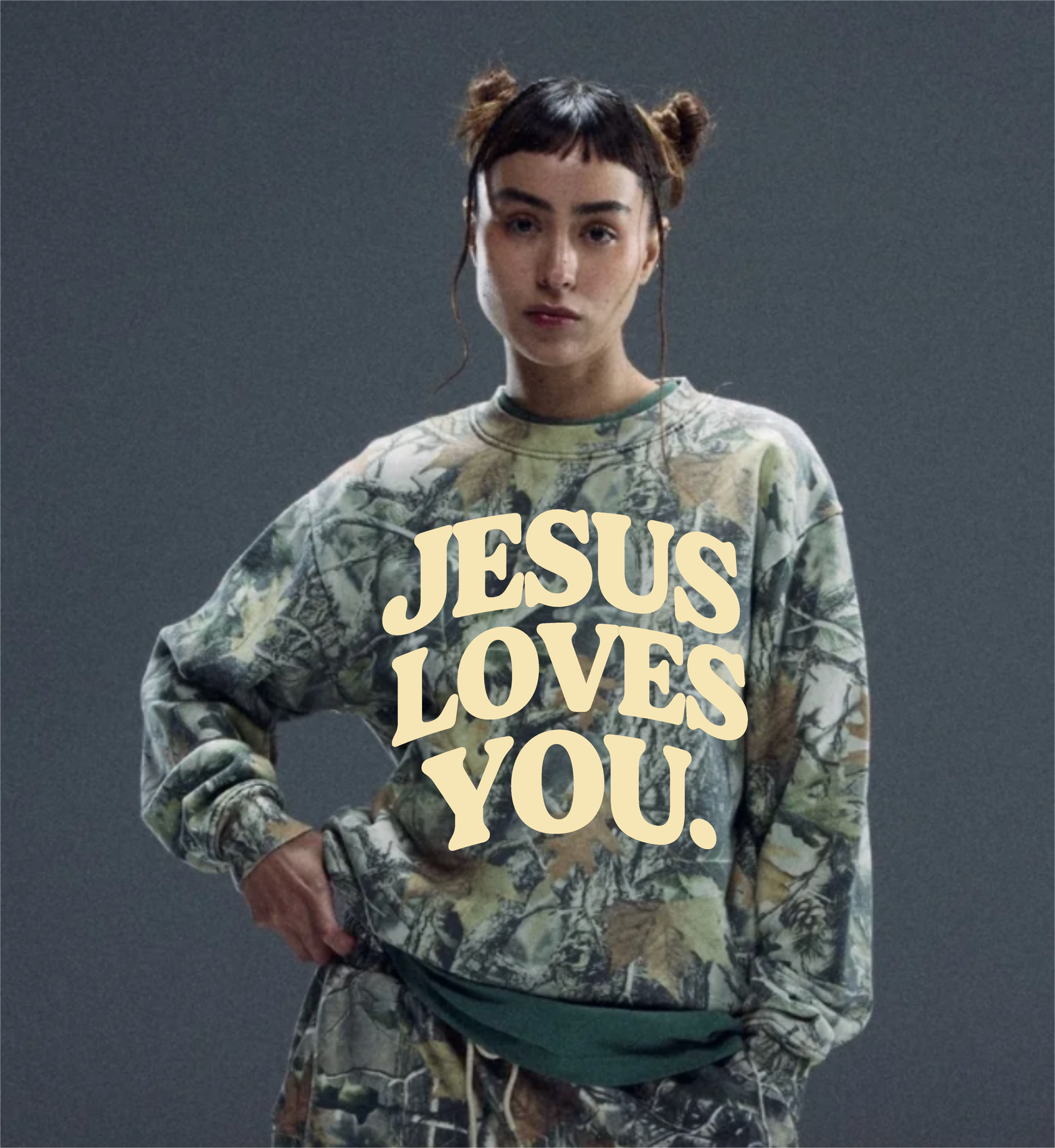 Jesus loves you - camo crewneck.png