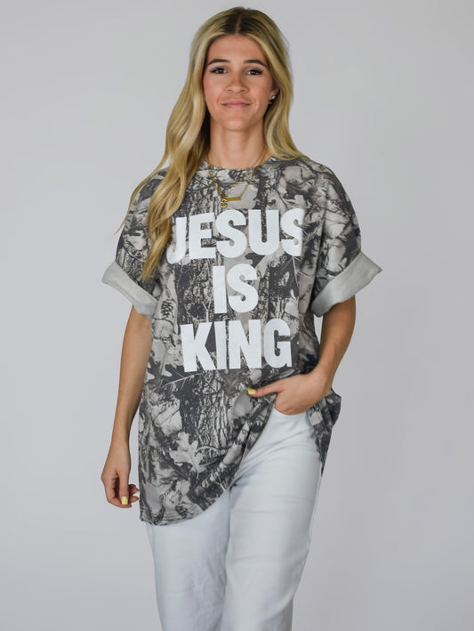 Jesus is King camo