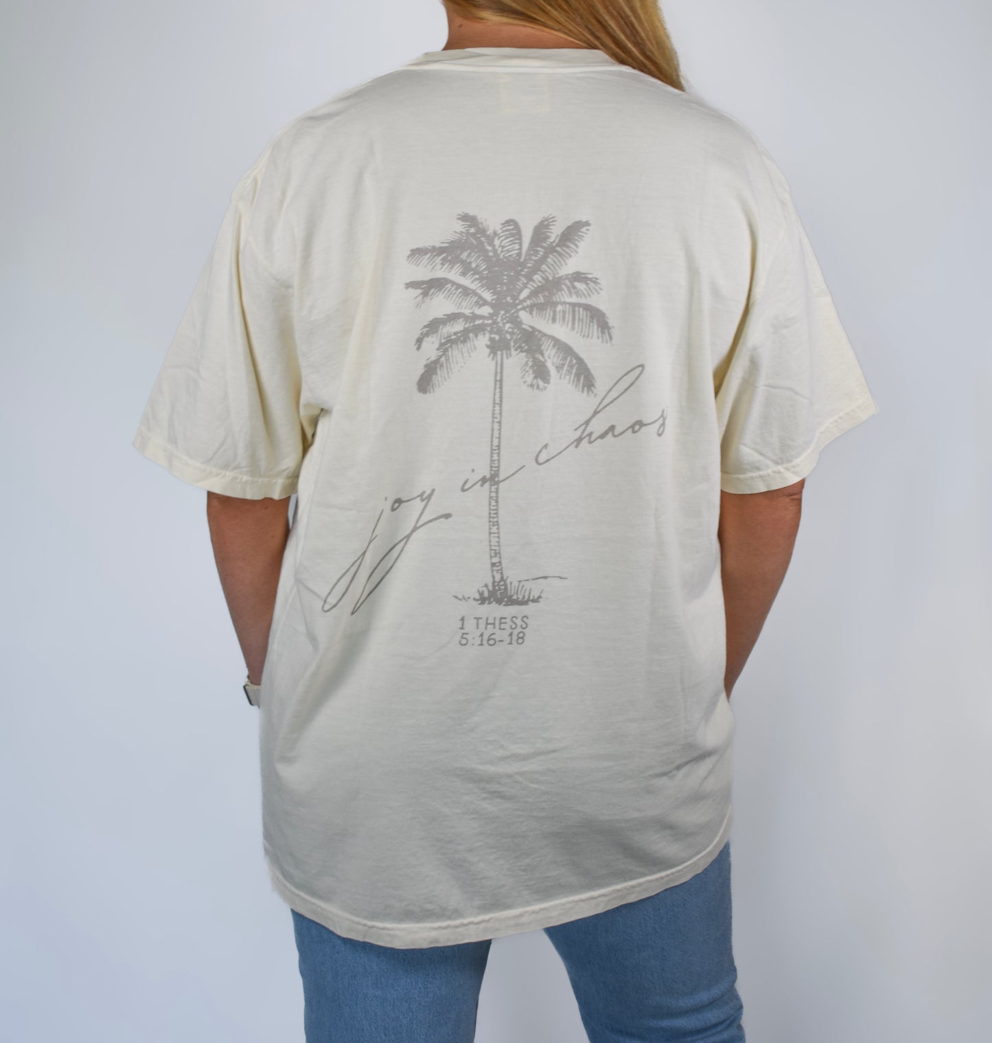 Joy in Chaos Comfort Colors Short Sleeve