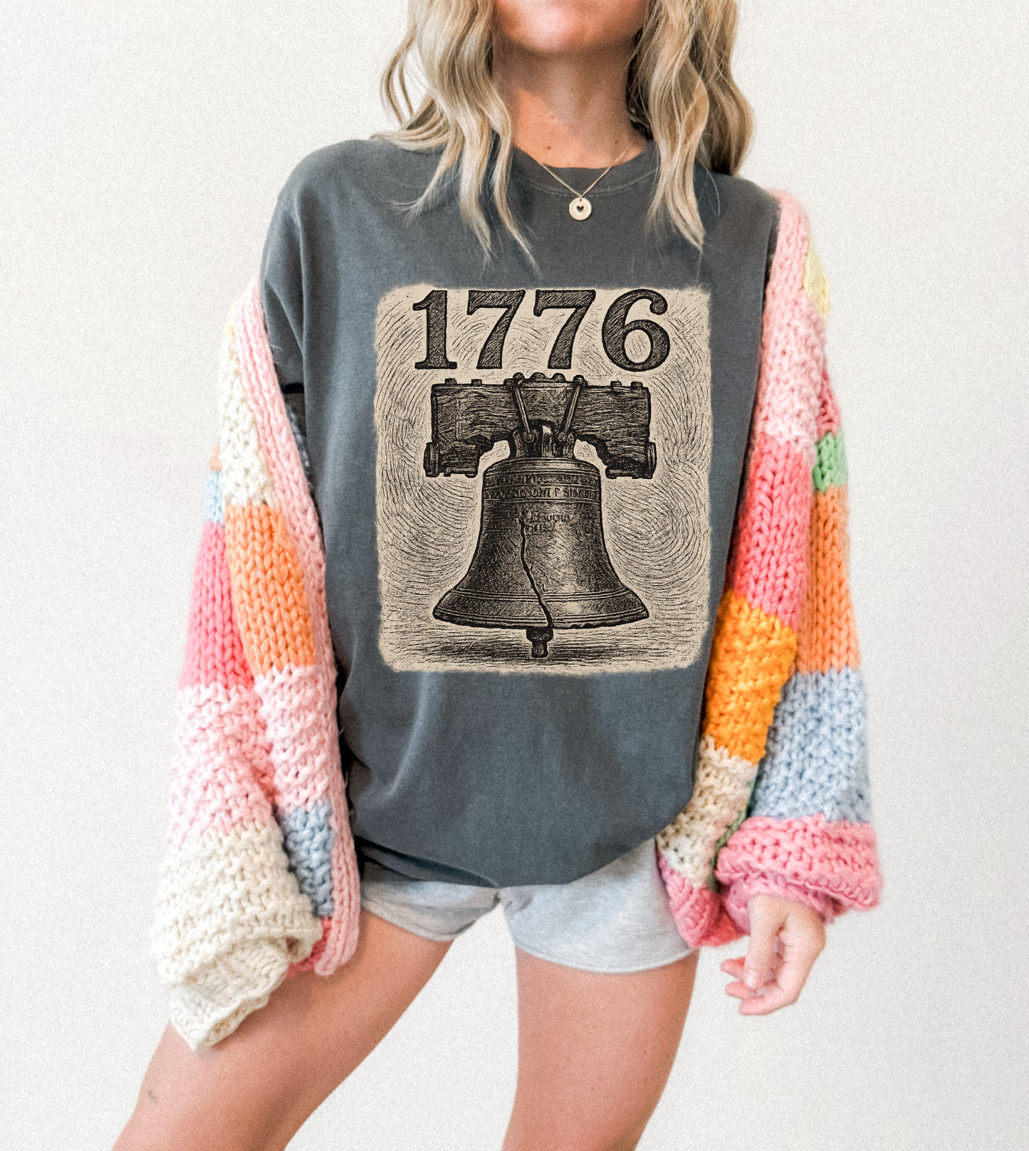 1776 Liberty Bell Comfort Colors Tee