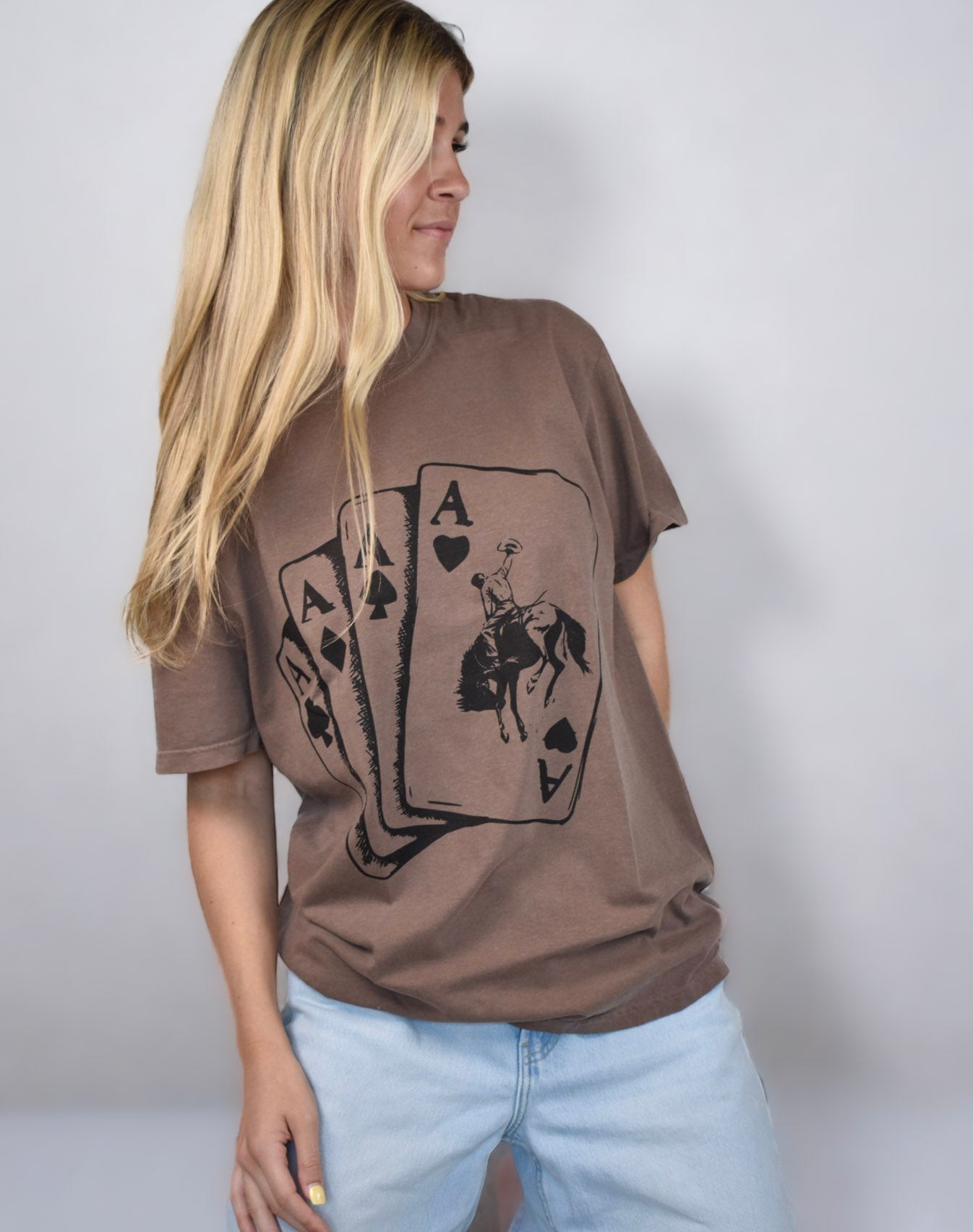 Rodeo Playing Cards Comfort Colors Tee