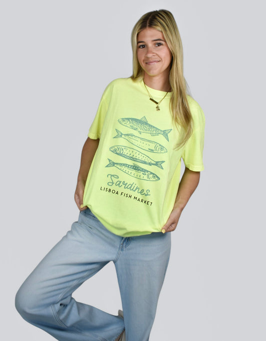 Neon Sardines Comfort Colors Short Sleeve
